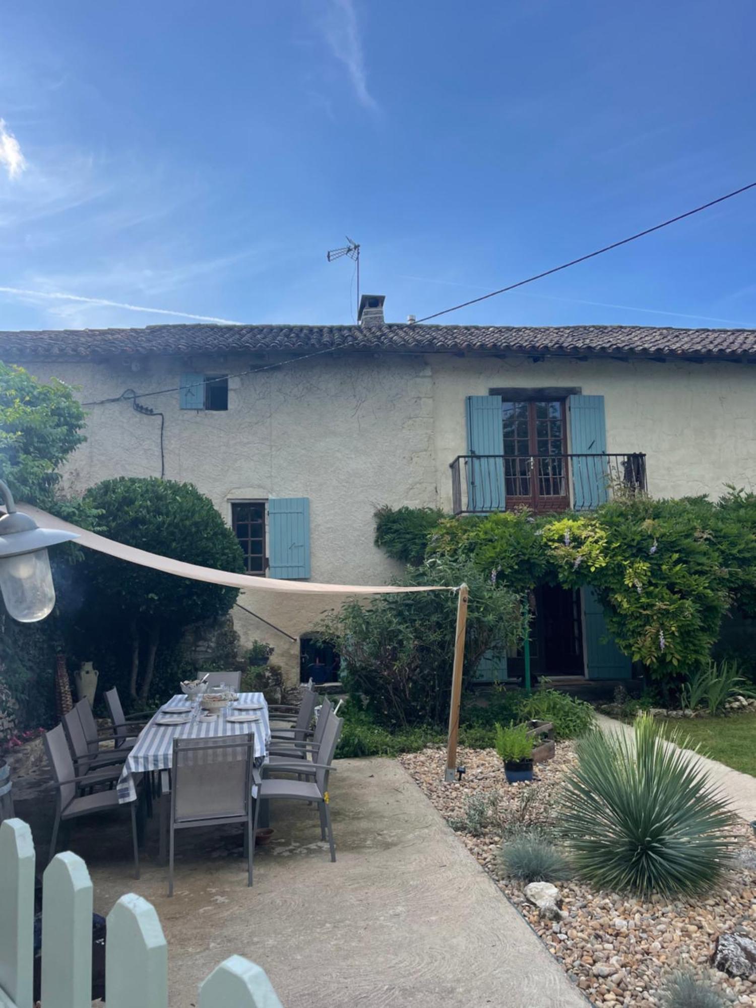 Les Galineaux Villa La Roquille Bagian luar foto