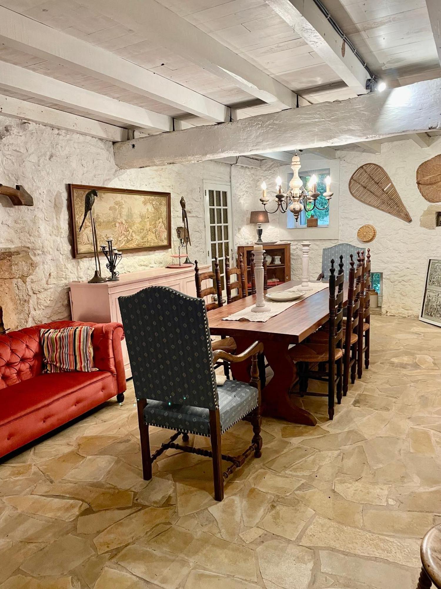 Les Galineaux Villa La Roquille Bagian luar foto