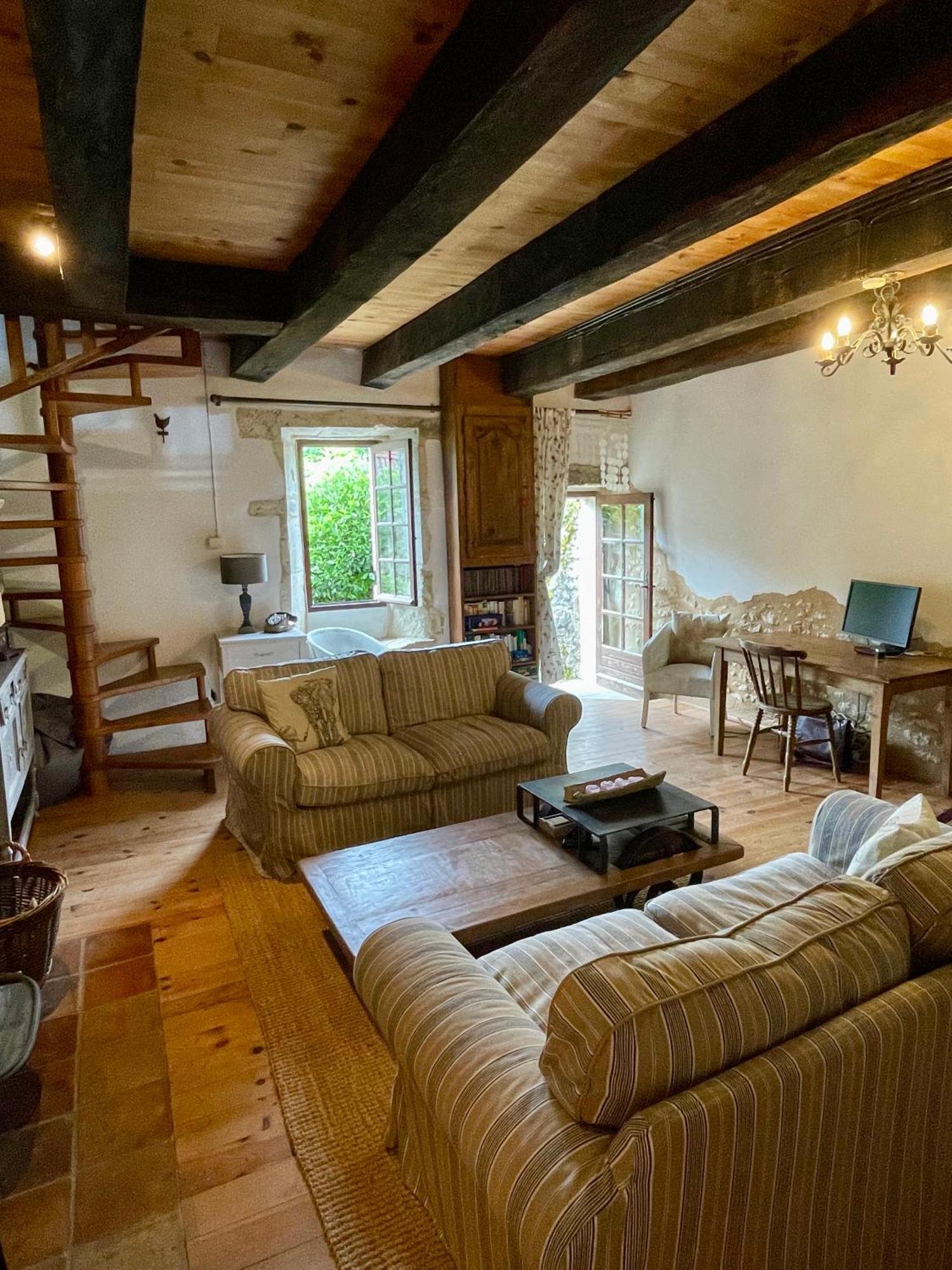 Les Galineaux Villa La Roquille Bagian luar foto