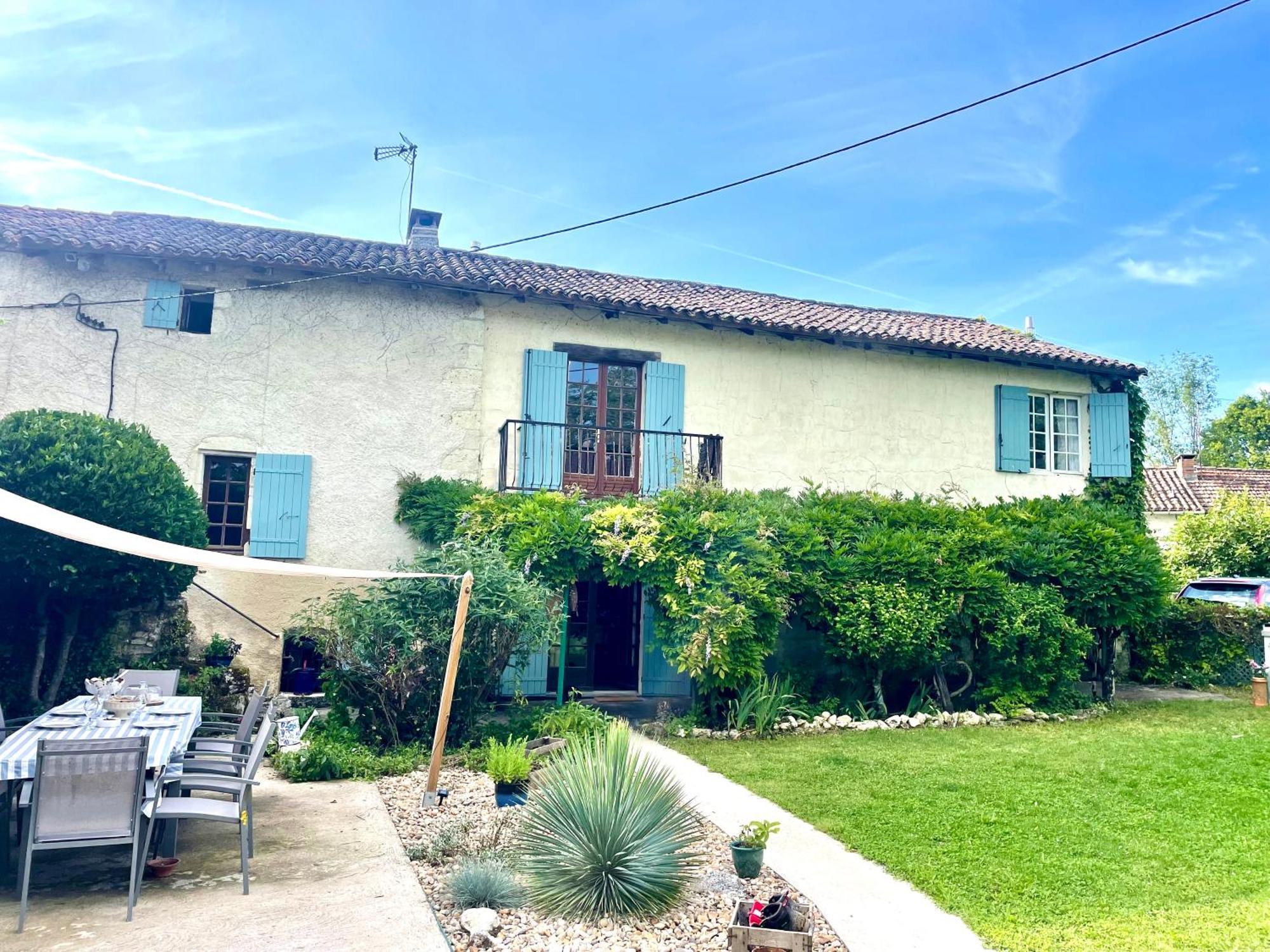 Les Galineaux Villa La Roquille Bagian luar foto