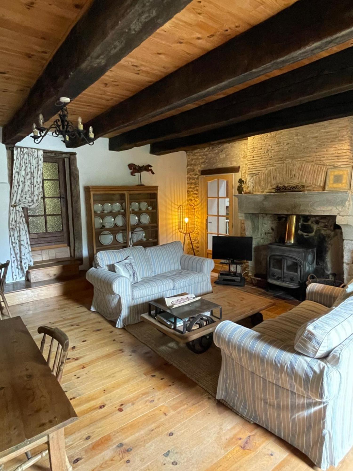 Les Galineaux Villa La Roquille Bagian luar foto
